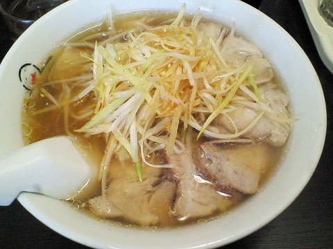 ねぎ焼豚ラーメン(\950)