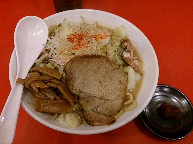 特製味噌らーめん(\800)+味噌専用辛味(\50)