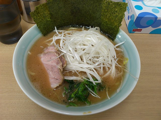 ネギらーめん並(\800)