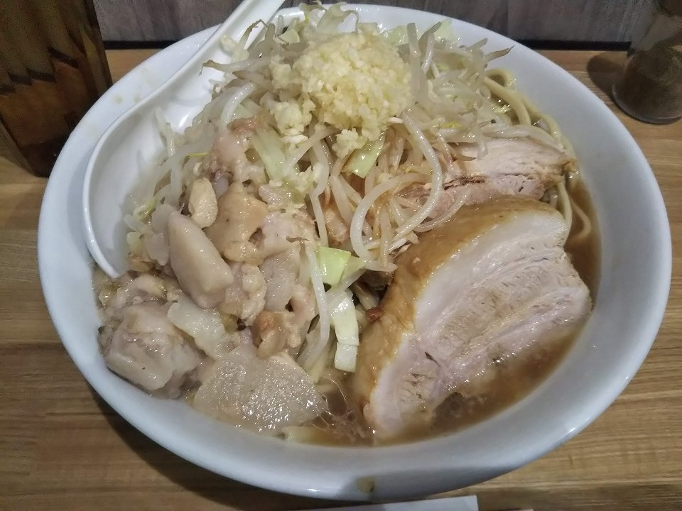 破醤油ニンニク入り(\920)