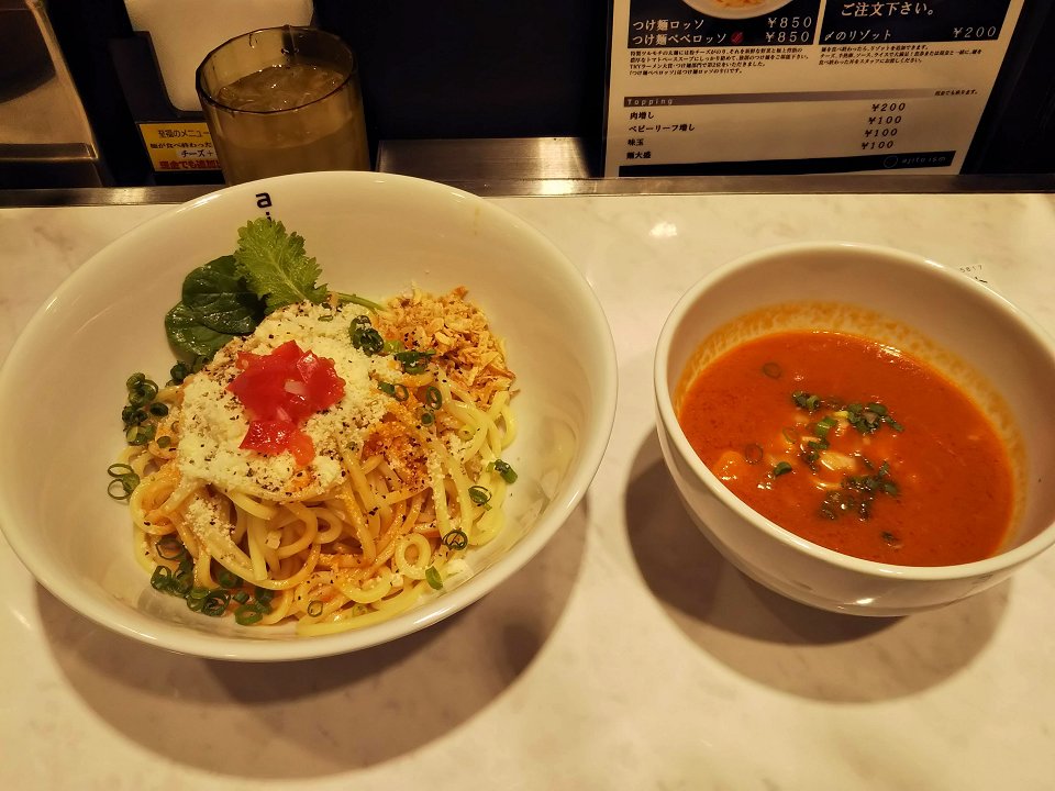 つけ麺ペペロッソ(\850)