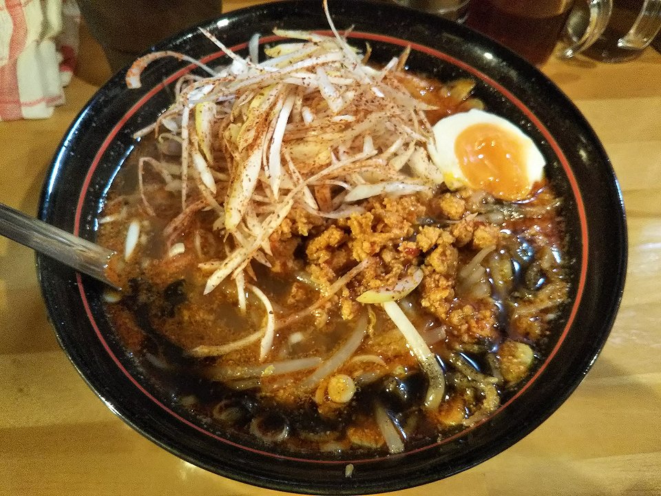 辛ネギ担々麺(\800)