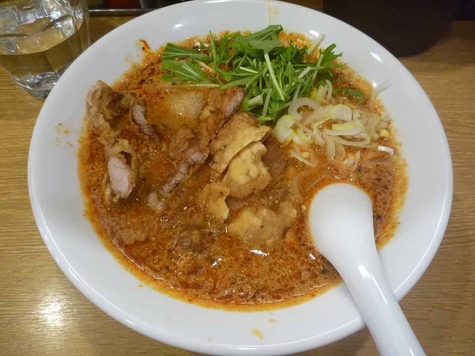 排骨担々麺(\1000)