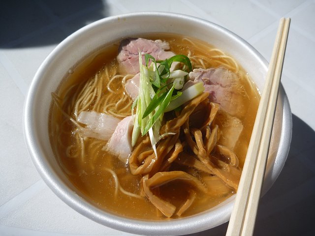 奥多摩ヤマメの中華そば(\700)