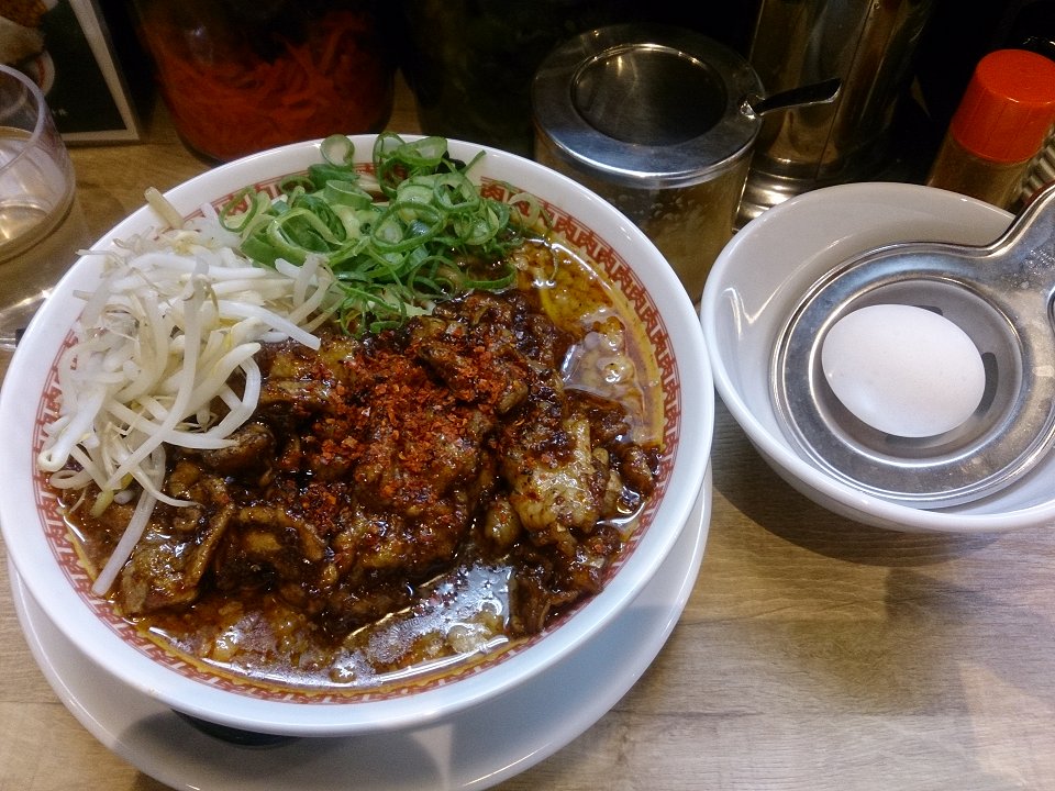 辛い肉汁麺レベル2(\980)